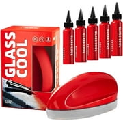 Powerful Windshield Cleaner \u0026 Oil Film Remover,Glass Cleaning Mouse,Self Dispensing Glass Cleaning Tool with Agent,Auto Interior Exterior Glass Wiper Cleaning Kit